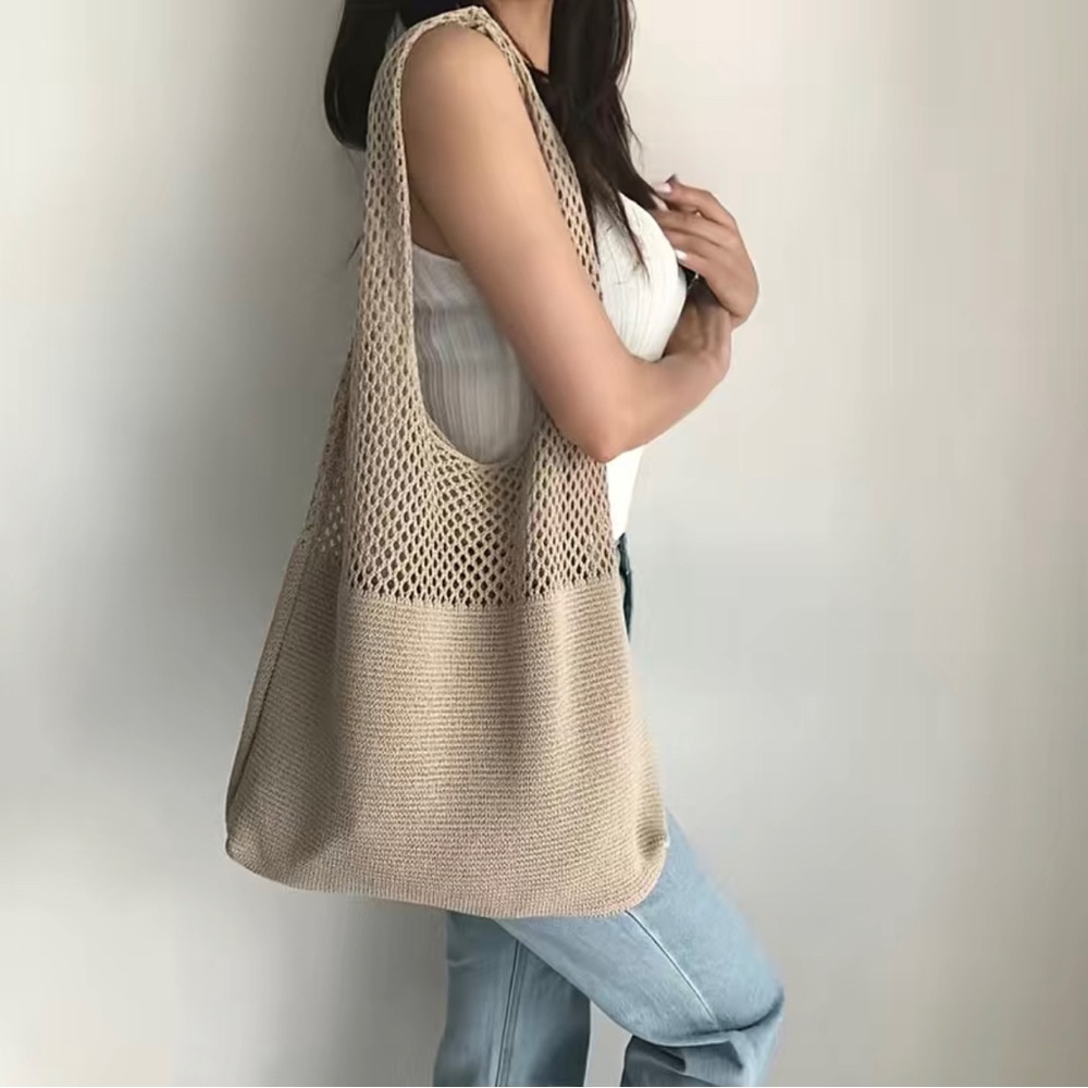 Crochet Hobo Bag